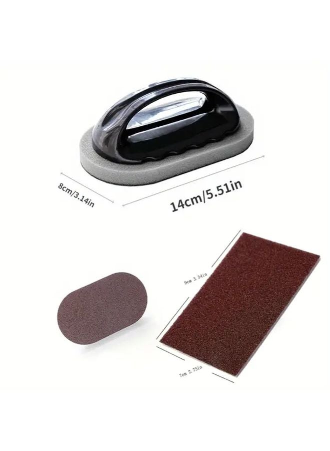 6Pcs Magic Nano Sponge Rust Removal Kitchen Cleaning Cloth Abrasive Wipes - Image 4